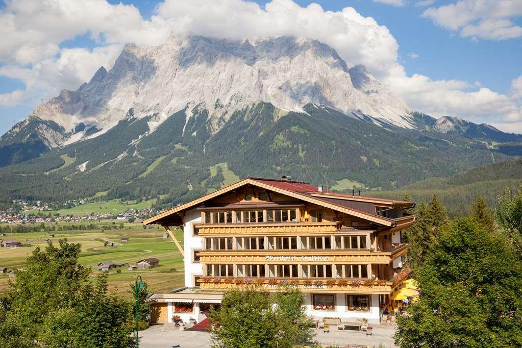 Sporthotel Zugspitze Lermoos Exterior foto
