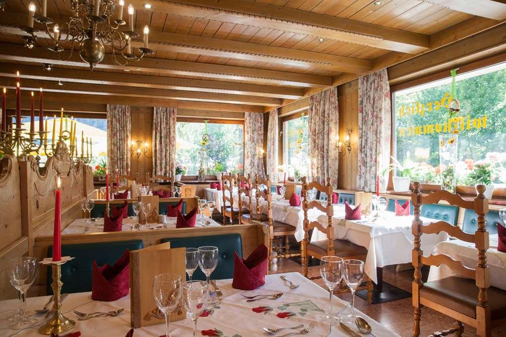 Sporthotel Zugspitze Lermoos Restaurante foto